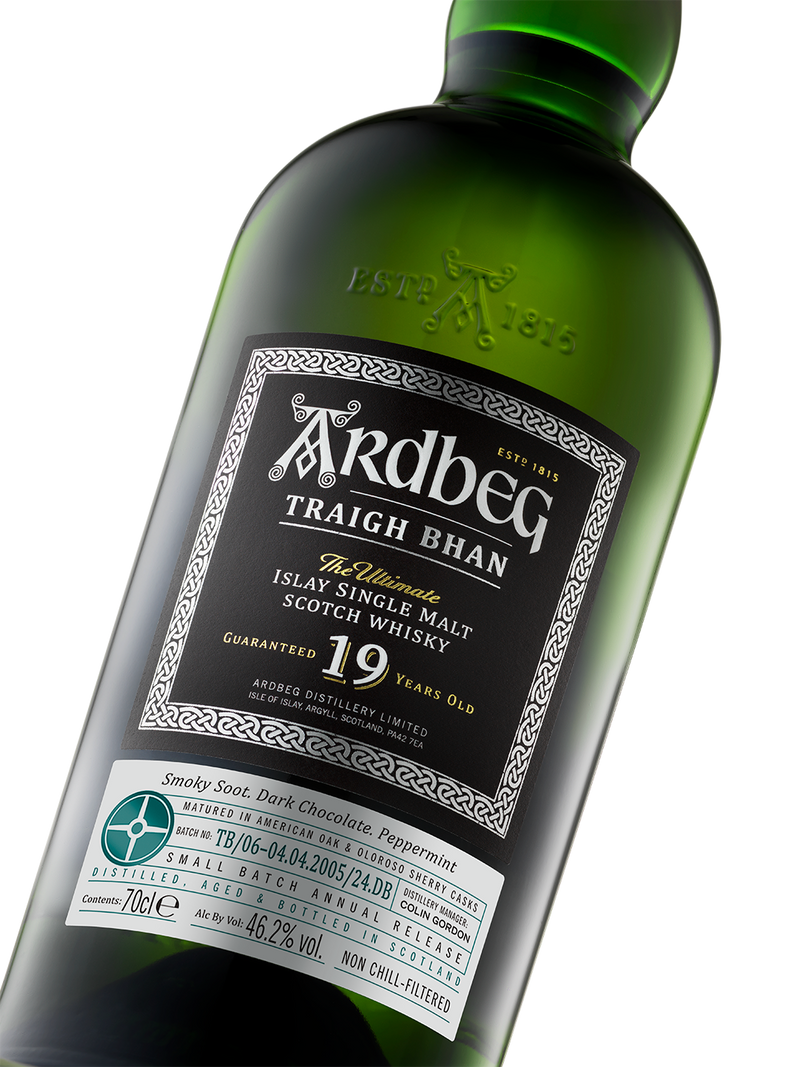 ウイスキー Ardbeg Traigh Bhan 19 700ml Ardbeg 19 Years Old Traigh Bhan Batch 6 | Islay Single Malt Scotch