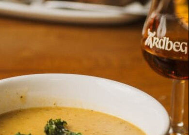 Ardbeg Cafe for breakfast and lunch on Islay.