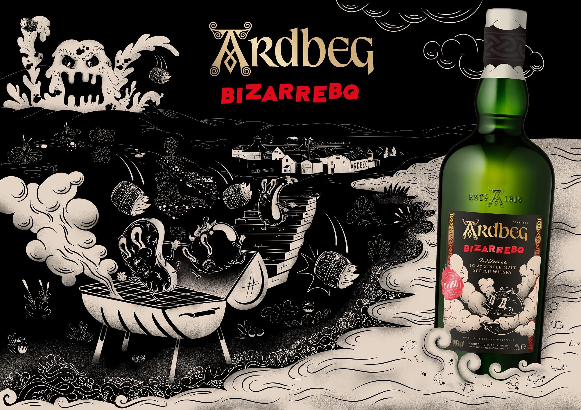 Ardbeg BizarreBQ | Ardbeg Single Malt Scotch Whisky Ardbeg BizarreBQ | Ardbeg Single Malt Scotch Whisky