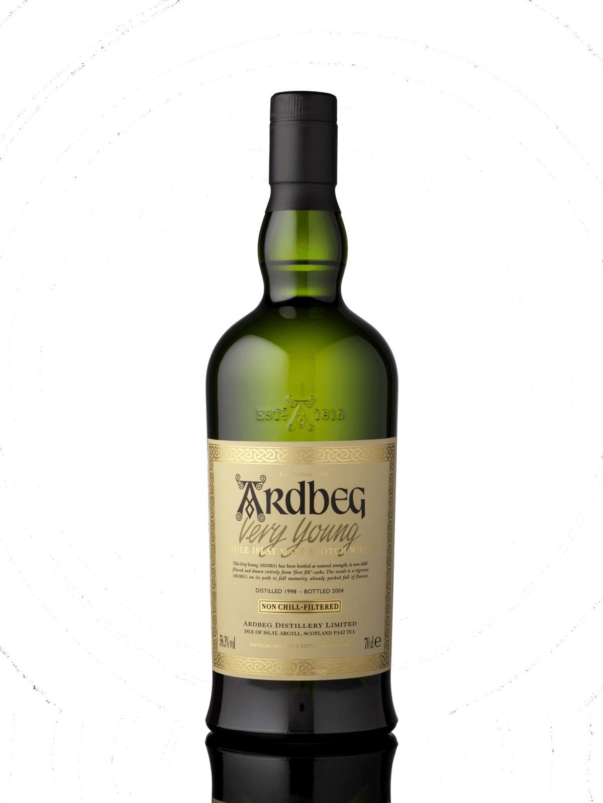 Ardbeg Very Young Single Malt Whisky Ardbeg Archive